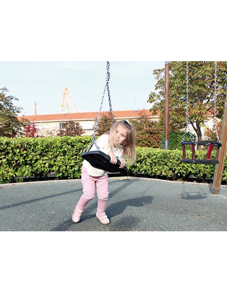 Siège balançoire métal avec chaînes inox | Distri Buggy