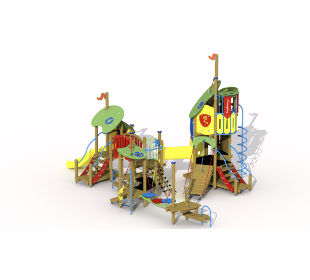 Le Vilain petit canard, aire de jeux grande capacité | Distri Buggy