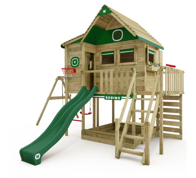 Cabane enfant sur pilotis Wickey Smart GreenHouse