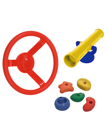 Set d’accessoires Wickey pour aire de jeux | Distri Buggy