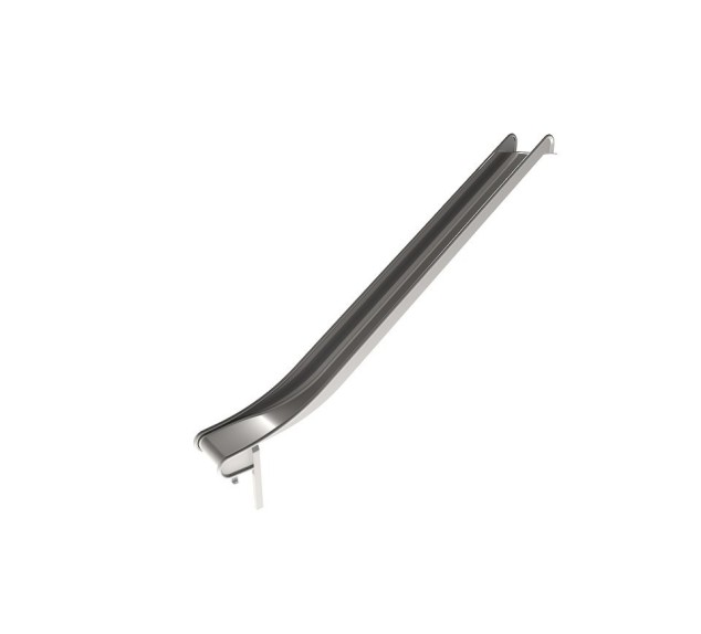 toboggan inox sans joue ni barre de maintien