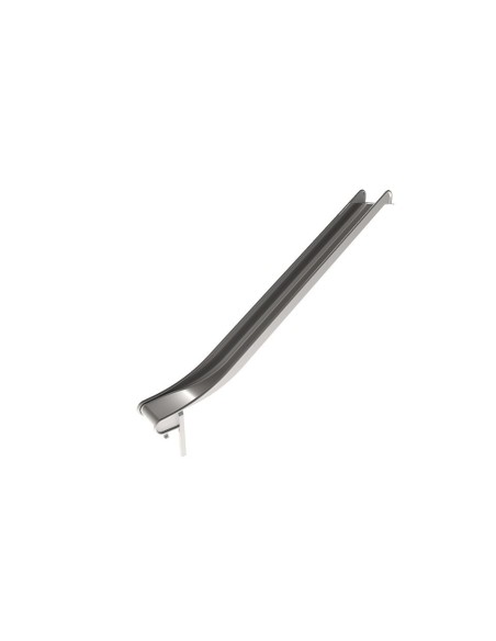 toboggan inox sans joue ni barre de maintien
