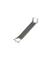 Toboggan Inox 1000mm avec joues et barre de maintien