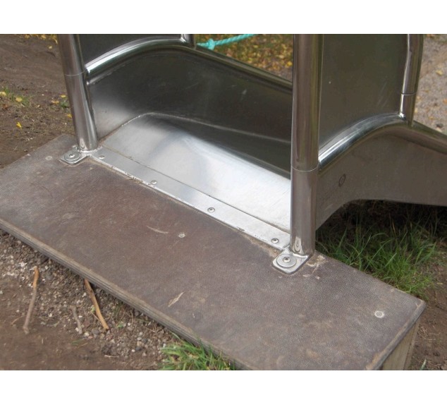 Toboggan pour fixation Plateforme ou Talus Largeur 500 mm | Distri Buggy