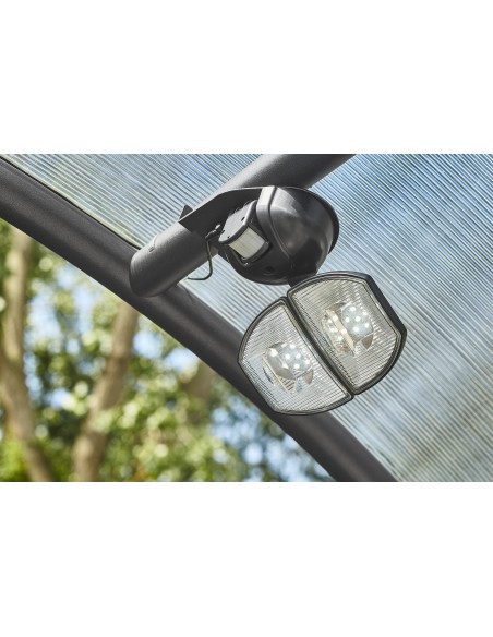 Abri vélos Dôme Mottez B814C à éclairage solaire | Distri Buggy