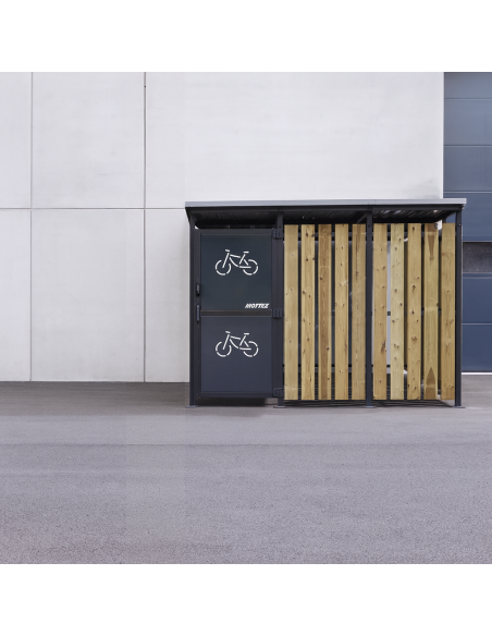 Abri sécurisé cubique 3x5 m