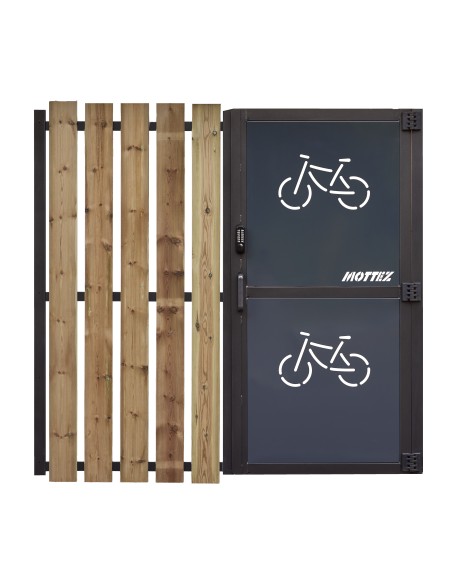 Abri vélos sécurisé Cubic 3×5 m Mottez M107V3TB | Distri Buggy