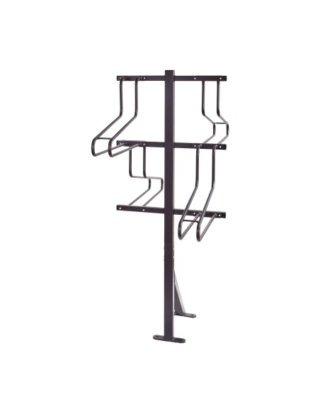 support vélo sur pied - 4 arceaux