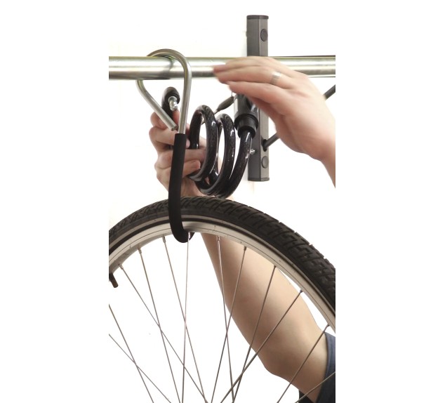Support mural coulissant 5 vélos Mottez M045C | Distri Buggy