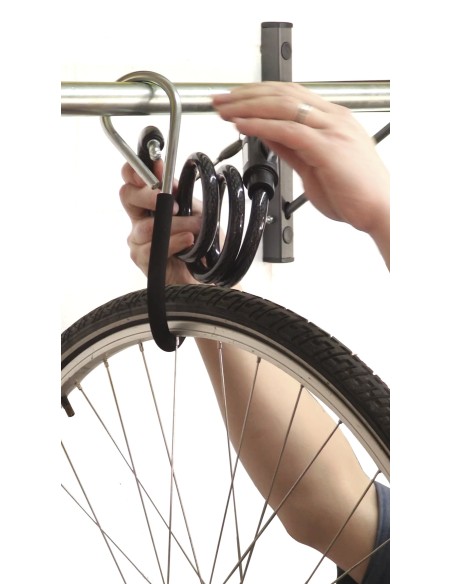 Support mural coulissant 5 vélos Mottez M045C | Distri Buggy