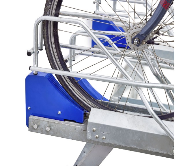 Range 8 vélos ascenseur 2 niveaux Mottez M096V | Distri Buggy