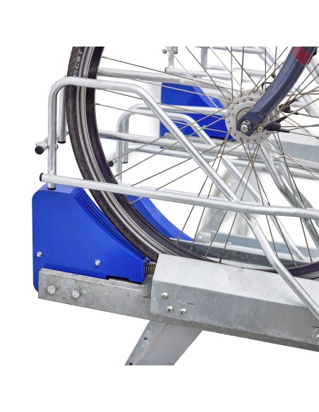 Range 8 vélos ascenseur 2 niveaux Mottez M096V | Distri Buggy