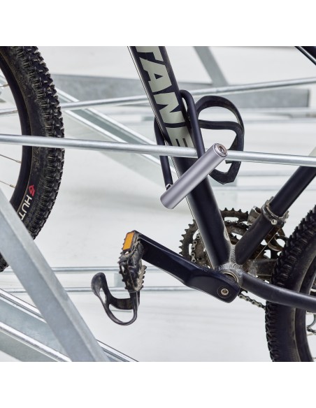 Range 8 vélos ascenseur 2 niveaux Mottez M096V | Distri Buggy