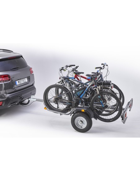 Remorque 4 vélos électriques Zeus 4 Mottez | Distri Buggy