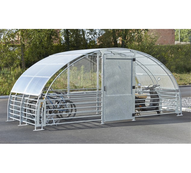 Enceinte sécurisée 12 vélos M026V | Distri Buggy