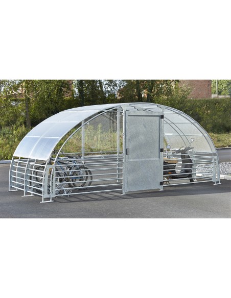 Enceinte sécurisée 12 vélos M026V | Distri Buggy