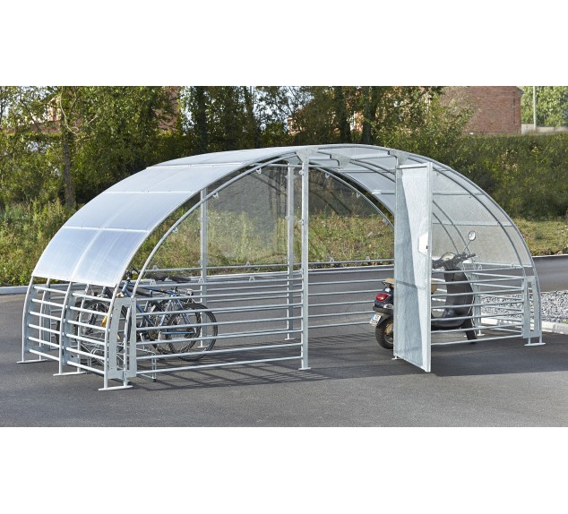 Enceinte sécurisée 12 vélos M026V | Distri Buggy