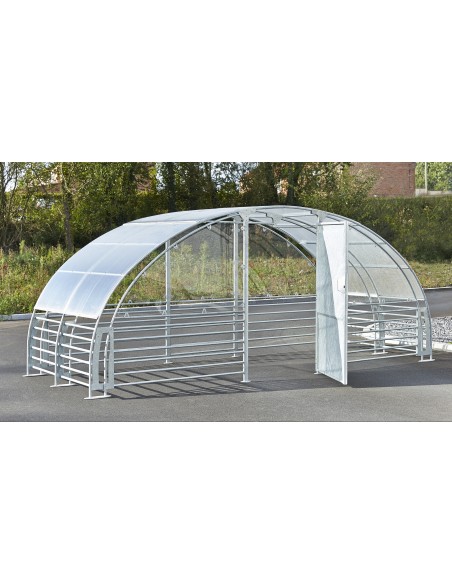 Enceinte sécurisée 12 vélos M026V | Distri Buggy