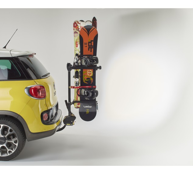 Porte-skis / porte-surf sur attelage A022P Mottez