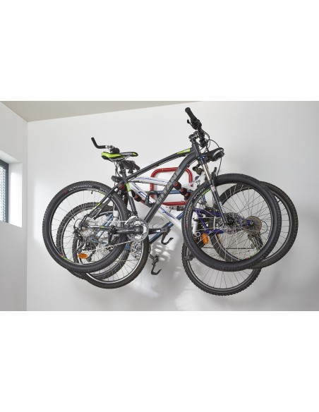Support mural rabattable 3 vélos B053Q3RA | Distri Buggy