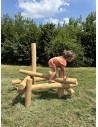 Aire de jeux en robinier Molehill | Distri Buggy