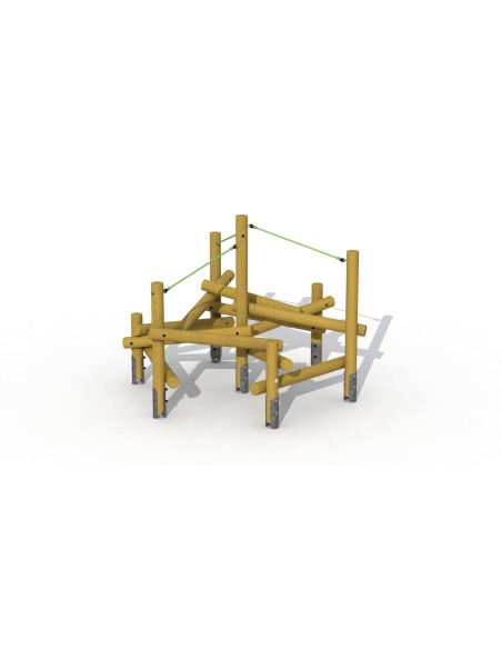 Structure d’escalade Mikado 6-12 ans | Distri Buggy