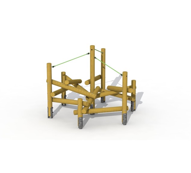 Structure d’escalade Mikado 6-12 ans | Distri Buggy