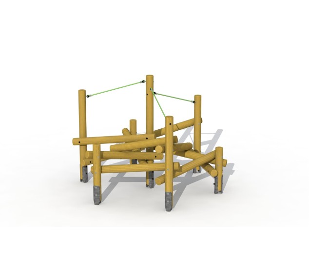 Structure d’escalade Mikado 6-12 ans | Distri Buggy
