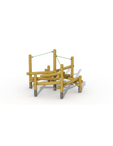 Structure d’escalade Mikado 6-12 ans | Distri Buggy