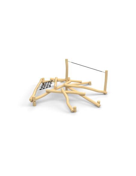 Aire de jeux en Robinier Ant nest | Distri Buggy