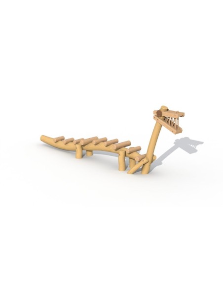 Dragon en robinier pour aire de jeux | Distri Buggy
