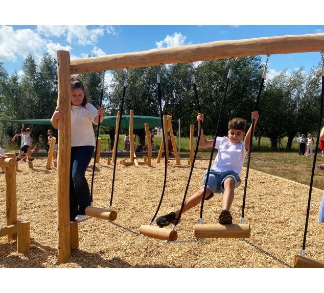 Aire de jeux en Robinier Gazelle | Distri buggy