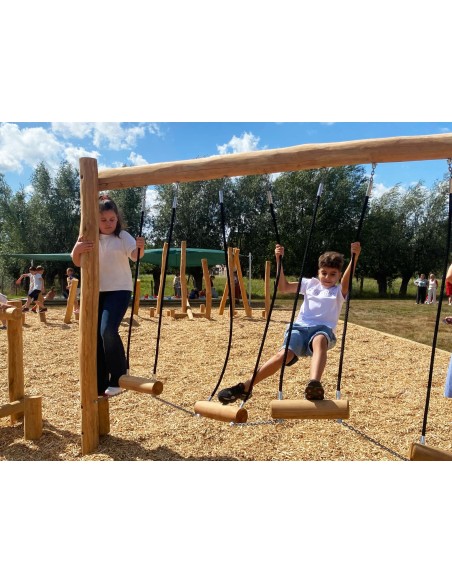 Aire de jeux en Robinier Gazelle | Distri buggy