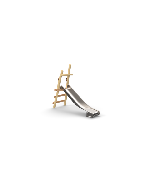 Toboggan bas en robinier 2-6 ans | Distri Buggy