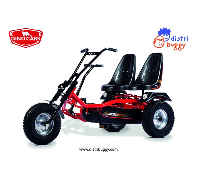 Kart à pédales DINO-CARS 2 Rider | Distri Buggy