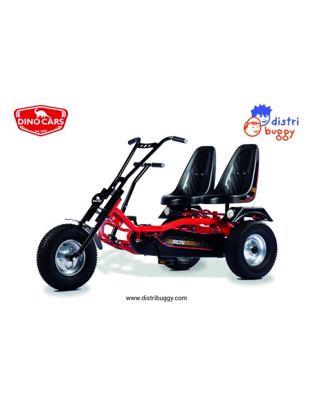 Kart à pédales DINO-CARS 2 Rider | Distri Buggy