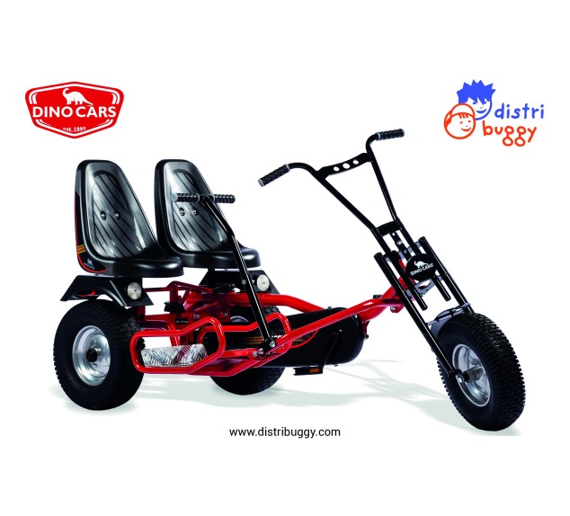 Kart à pédales DINO-CARS 2 Rider | Distri Buggy