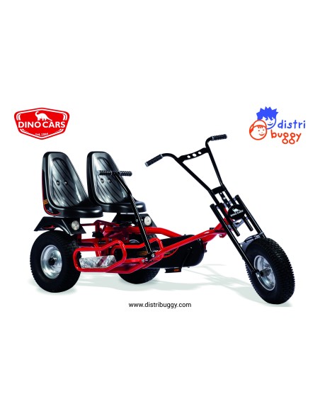 Kart à pédales DINO-CARS 2 Rider | Distri Buggy