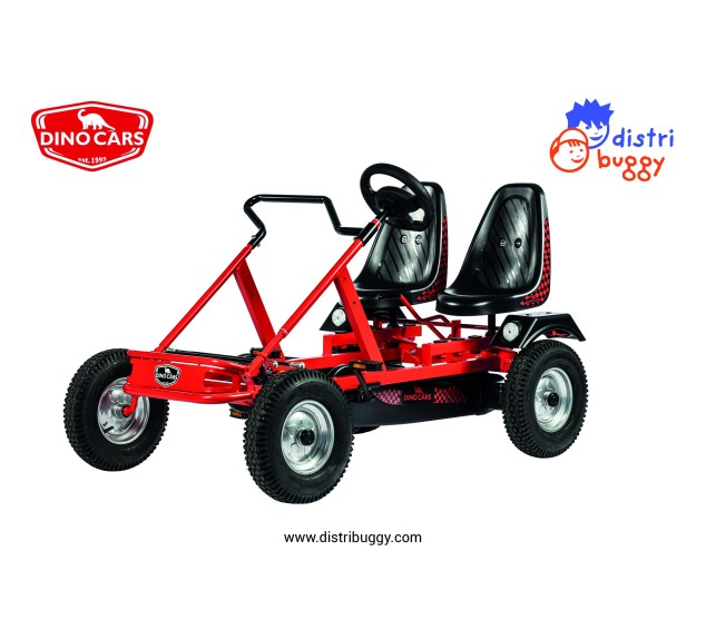 Kart à pédales DINO-CARS Twin F - Distri Buggy