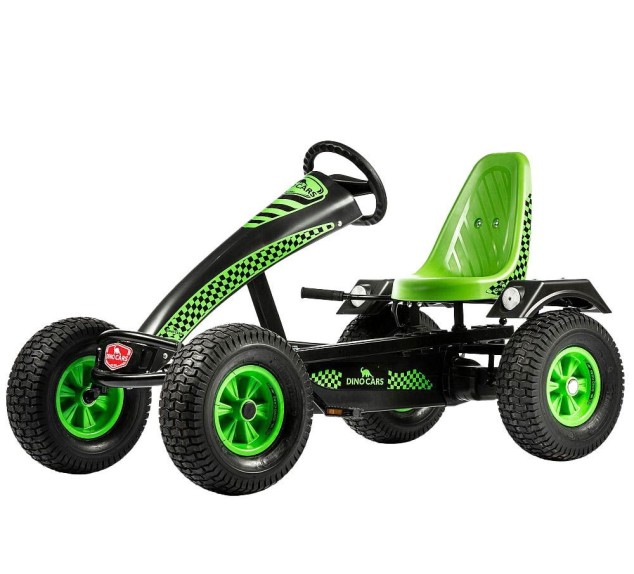 Kart à pédales -  Camaro Vert - Classic Line Dino-cars | Distri Buggy