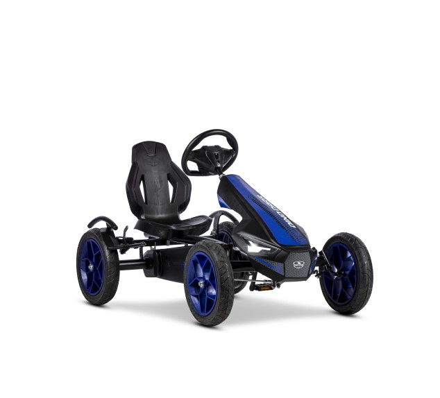 Kart à pédales Racer bleu - Classic Line Dino-Cars | Distri buggy