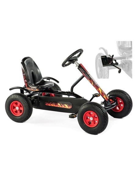 Kart à pédales Junior Hot Rod F prof. Dino-Cars | Distri Buggy