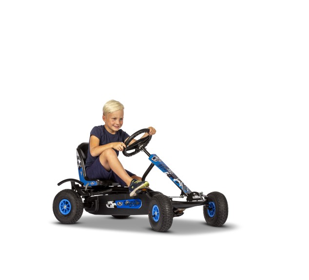 Kart à pédales Speedy Off Road Blue | Distri buggy