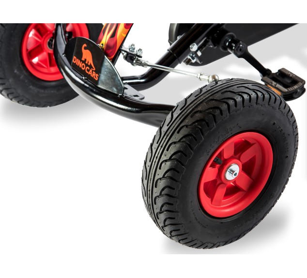 Kart à pédales Junior Hot Rod F prof. Dino-Cars | Distri Buggy