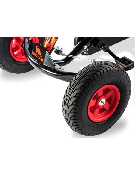 Kart à pédales Junior Hot Rod F prof. Dino-Cars | Distri Buggy