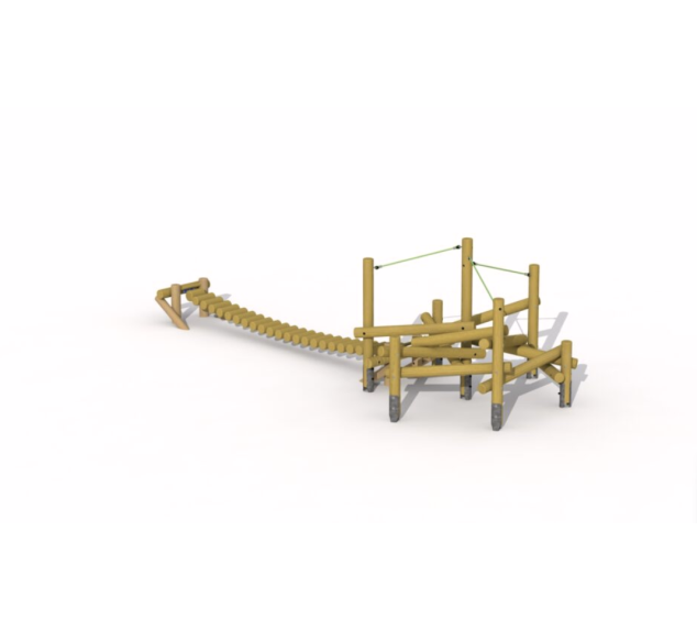Mikado avec pont souple | Aire de jeux | Distri Buggy