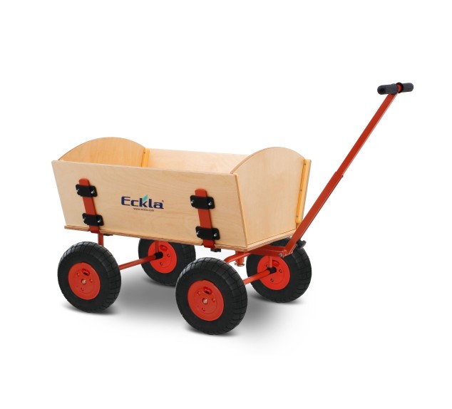 Chariot en bois pour enfants Eckla-easy-Trailer | Distri Buggy