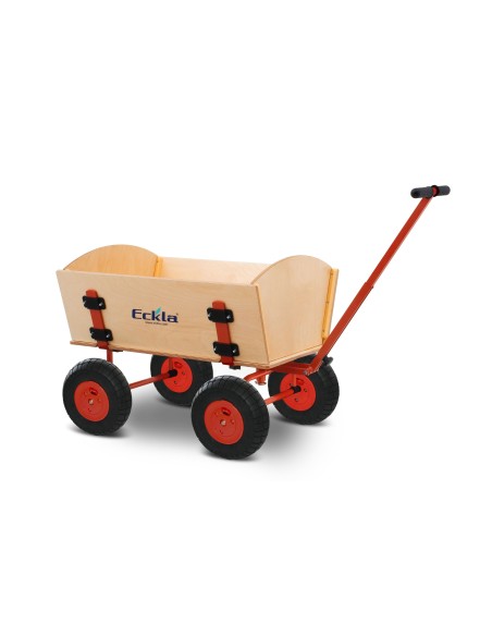 Chariot en bois pour enfants Eckla-easy-Trailer | Distri Buggy