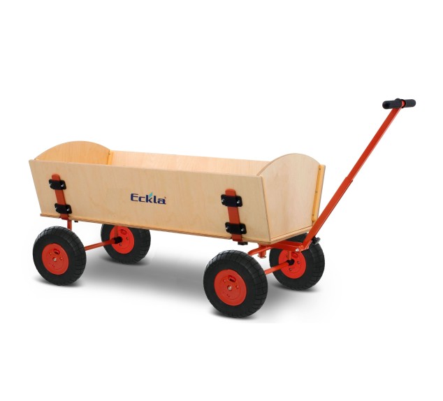Chariot en bois pour enfants Eckla-Long-XXL | Distri Buggy