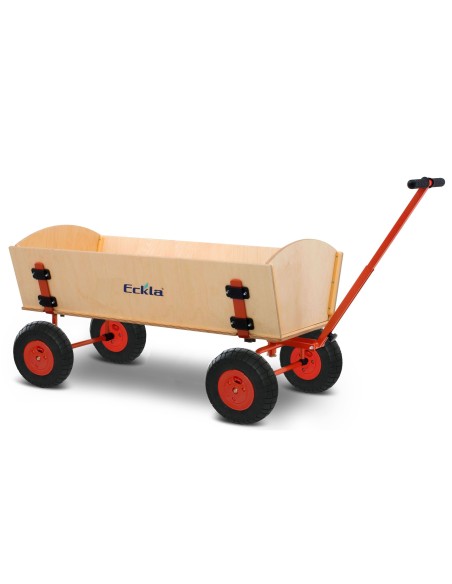 Chariot en bois pour enfants Eckla-Long-XXL | Distri Buggy